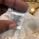 Vintage Cinema Etoile Womens 3XL Ivory Satin Lace Camisole Tank Top Elegant Size undefined Photo 4