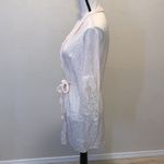 Flora Nikrooz  sexy sheer lace sleeves robe Photo 4