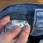 Loft Light Blue Bootcut Jeans Photo 3