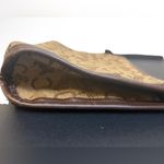 CELINE  carriage monogram canvas and leather vintage zip pouch Photo 2