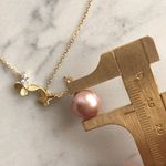 Boutique Custom Made 11mm Genuine Pearl Necklace Photo 4