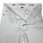 J.Crew J.‎ Crew Petite 9" demi-boot crop jean in white wash P26 NWT Photo 3