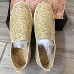 Nicole Miller new: New York Tonnille Woven Straw Slip-On Sneakers (Size 8) Photo 0