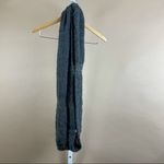 Nicole Marciano Grey With Silver Threading Infinity Scarf Classic Chunky Gray Photo 1