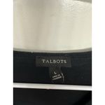 Talbots Black Knit Sweater Size L Photo 1