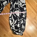 H&M Womens 100% Cotton Long sleeve V-Neck Tie-Belt Floral Bohemian Dress|Size:XS Photo 7