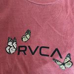 RVCA Maroon Tee Photo 2