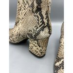 Free People  Snake Skin Reptile Block Heel Women’s Boots Size‎ 37 Photo 11