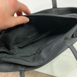 Bueno | Vintage Christmas Embroidered Black Handbag Purse Womens Photo 3