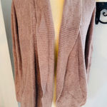 Barefoot Dreams CozyChic Lite Circle Cardigan, Size XS/S, Tan/Sand, NWOT Photo 0