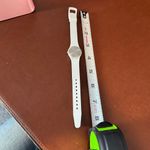 Vintage 1986 white blue face Avon Up To The Minute Quartz Watch new battery Photo 5