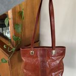 Vintage 90’s Mariano Orlandi Italian Tan Leather Tote Shoulder Bag Photo 11