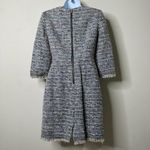 J.Crew  Tweed Multicolor 3/4 Sleeves Dress Women's 0 Petite Photo 2