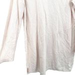 J.Jill size medium pink long sleeve tunic blouse shirt top knit cotton blend Photo 2