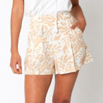 Olivaceous NWT ‎ Linen Blend High waist short - Large Photo 0