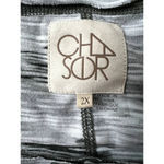 Chaser Cozy Slubbed Camo Print Long Sleeve T-Shirt Plus Size 2X NWT Photo 3