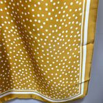 Cleobella  Anthropologie Polka Dot Marigold Yellow Scarf Photo 7