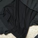 Sharagano  black blouse.  Photo 6