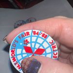 Vintage Set of 7 1964/65 NEW YORK'S WORLD FAIR MITSUBISHI ELECTRIC PINS Blue Photo 3