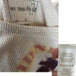 Free People VTG WE THE FREE WESTERN HORSES CROPPED THERMAL LONG SLEEVE TOP SZ. S Photo 3