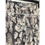 Vimmia Anthropologie x  Small Tan Pink Snake Print Leggings Photo 1