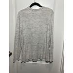 Nic+Zoe  Gray Side‎ Button XL Womens Sweater Long Sleeve Knit Pullover Top Photo 3