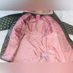 Kate Spade Quilted Hooded Sherpa Trim Coat sz L Photo 7