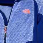 The North Face  Blue Purple Long‎ Sleeve Full Zip Polartec Jacket Size Medium Photo 2