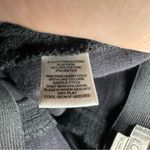 Loft  Black Textured Knit Pull On Aline Skirt size Medium Photo 2