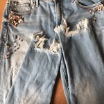 AQUA Embellished Distressed Jeans Photo 6