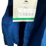 John Mark Blue Linen‎ Dress with Scarf nwt Size L Photo 4
