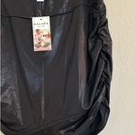 Halara  Shine Bodycon Foil Print Stretchy 2-in-1 Ruched Skirt Size XL Photo 5