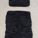 Black Two Piece Dress Size M Photo 2
