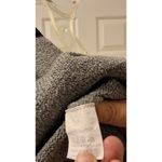 SheIn Star Print Sweater Gray White Cropped Knit Pullover Cozy Women's Size S Photo 3