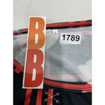 Womans Festive Long Sleeve Holiday Mini Dress Small Red Photo 2