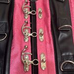 Top drawer by Daisy corsets Pink and black corset Size M Photo 5