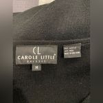 carole little Vintage  Knit Sweater Dress Embroidered Whimsigoth Medium Photo 3