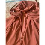 Betsy and Adam Vintage  by Linda Bernell Terracotta Evening Gown – Size 4 Photo 7