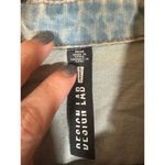 Design Lab Lord & Taylor Light Blue Patch Streetwear Denim Jean Jacket Women Med Photo 5
