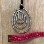 Jessica Simpson  Silver Rhinestone Necklace Photo 3