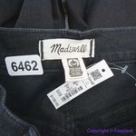 Madewell NEW  Skinny Flare Jeans in Black Frost‎ Wash, 25 Photo 12
