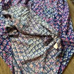 Lilly Pulitzer Blue & Pink Pineapple Print Collared Shirtdress Size XS NWOT Photo 6