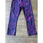 Avia ‎ Women's Capri Athletic Navy Purple Leggings Gym Size Small Photo 2