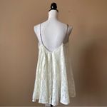 Missguided  | Cream Chain Strap Lace Swing Dress Sz 6 Photo 5