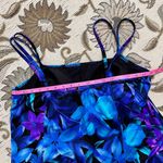 Studio Works Vintage Swimsuit Swimdress One Piece Swim Dress Floral 20W Photo 5