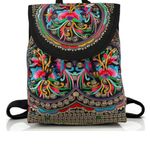 Women's Handmade Mini Backpack Purse – Adjustable Travel Bag Photo 0