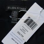Eileen Fisher NWT Ankle Zip Pant in Midnight Washable Stretch Crepe 2XS XXS Photo 2