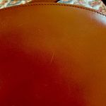 A.P.C. Designer Demure Denim Logo Half Moon Leather Crossbody Bag Blue Photo 7