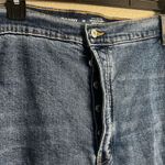 Old Navy  Women's Extra High Rise Straight Jeans Blue Plus Size 26 Button Fly Photo 8