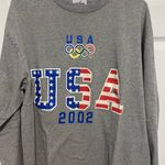 Joy athletic grey long sleeve 2002 USA Olympics shirt large Photo 0